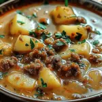 Creamy Chorizo Potato Soup