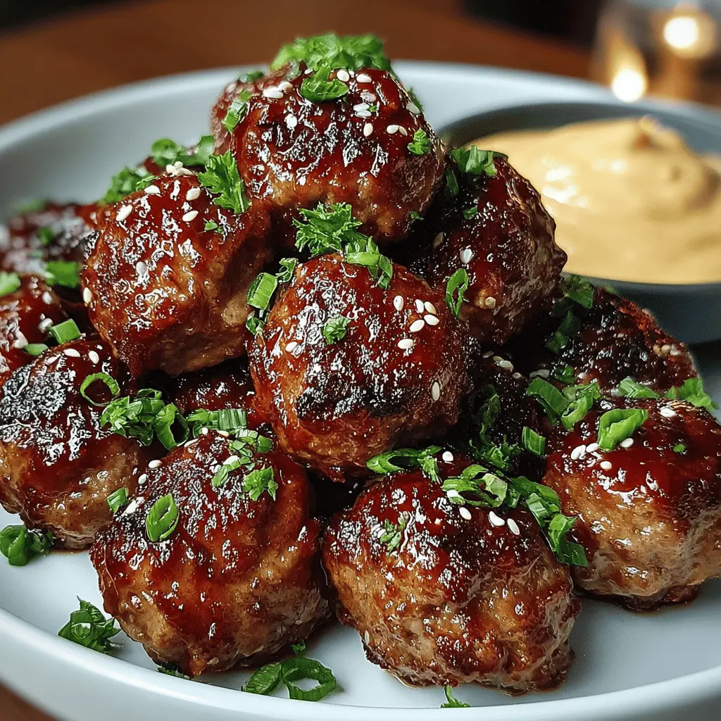 Korean BBQ Meatballs: Easy, Juicy Treats for Your Next Feast