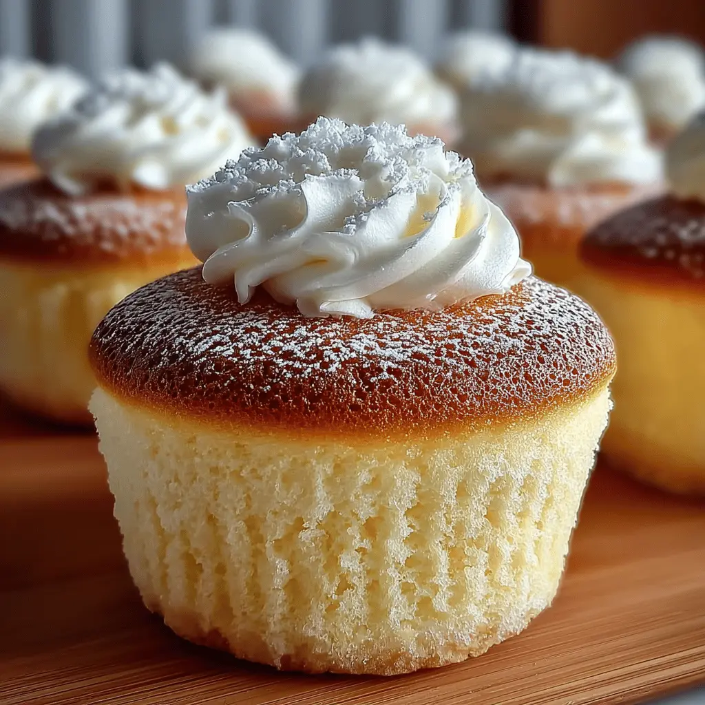 Fluffy Japanese Cotton Cheesecake Cupcakes: The Perfect Indulgent Treat