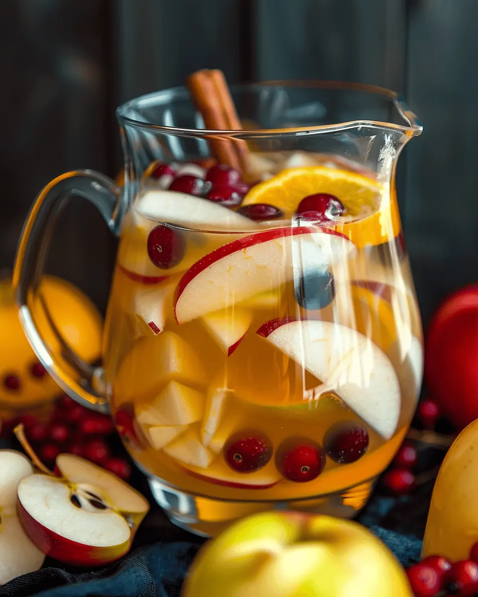 Apple Cider Sangria Bliss: A Refreshing Twist on Tradition