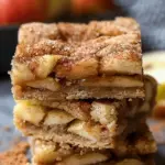 Apple Snickerdoodle Bars