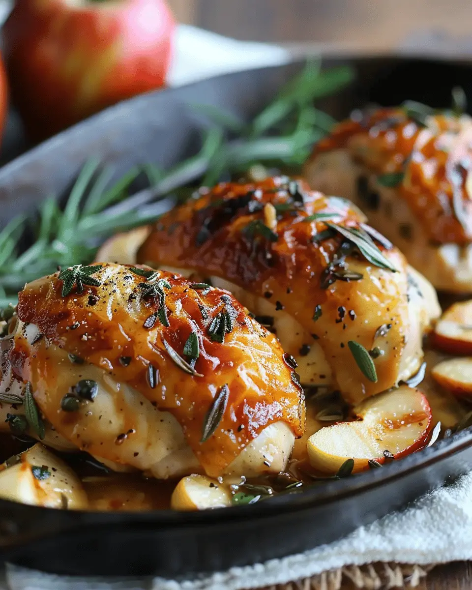 Apple and Brie Stuffed Chicken: A Juicy Delight for Dinner