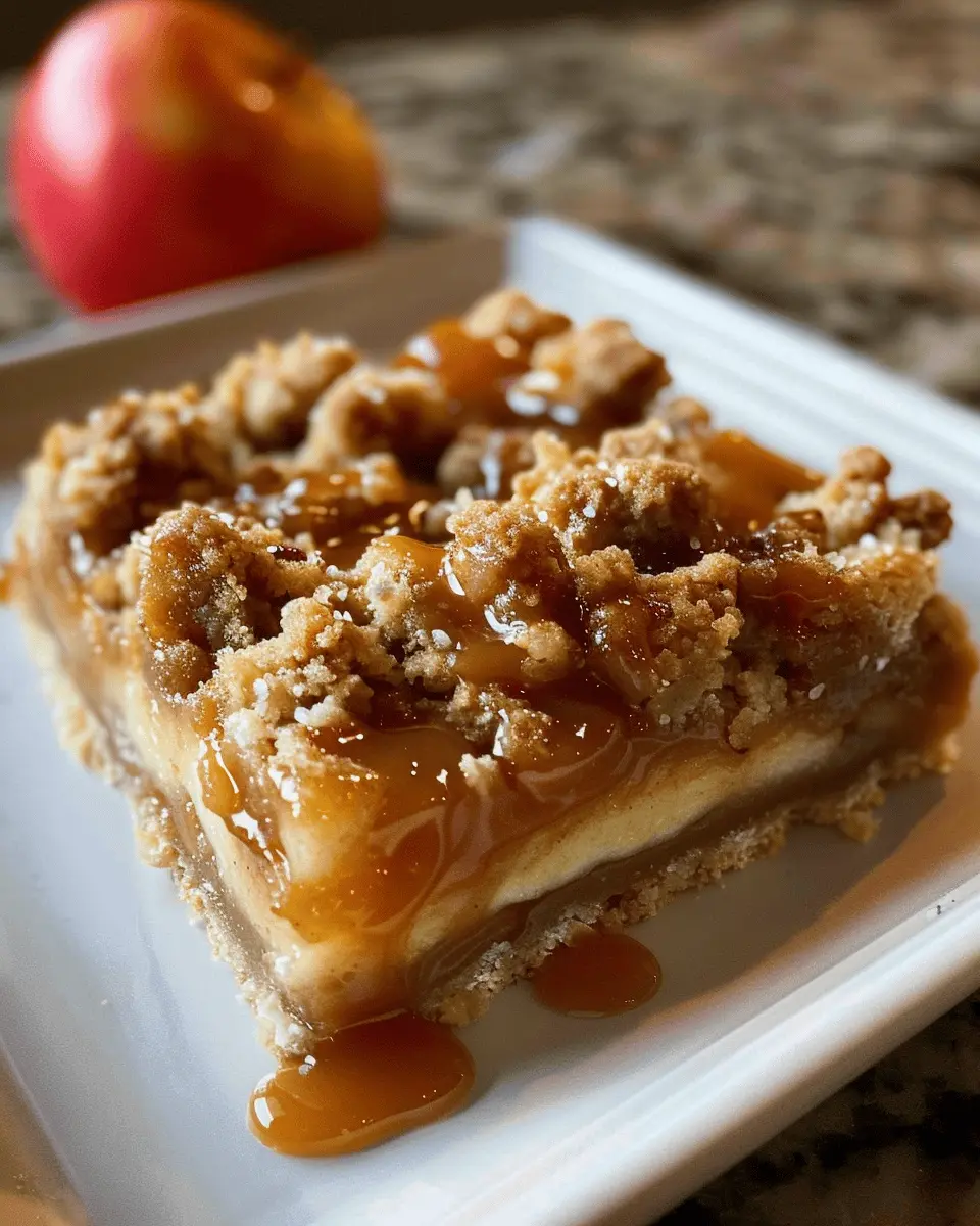 Caramel Apple Crumble Bars: Easy Indulgence for Fall Baking