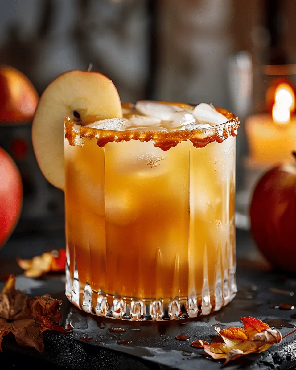 Caramel Vodka Apple Cider: A Cozy Indulgence for Fall.