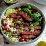 Cilantro Lime Steak Bowls