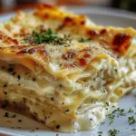 Creamy White Lasagna Delight