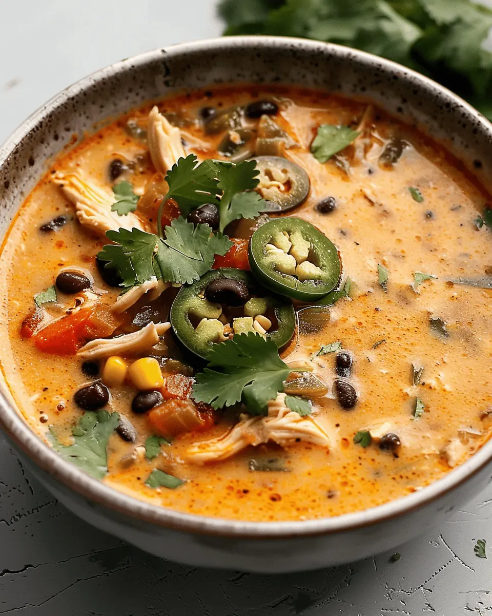 Easy Chicken Poblano Black Bean Soup: A Comforting Small Batch Delight