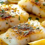 Garlic Butter Baked Cod