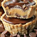 Keto Irresistible Mini Chocolate Peanut Butter Pies