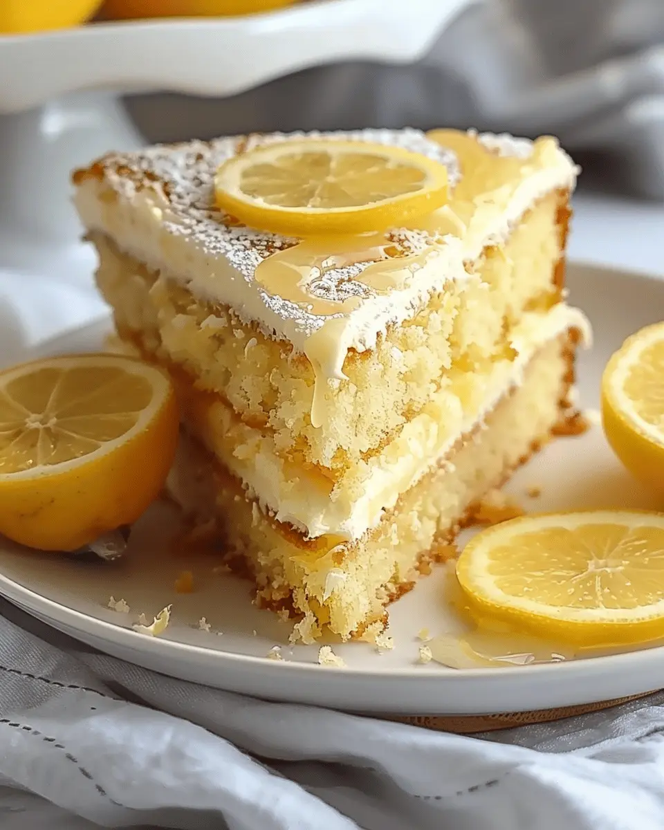 Lemon Cake to Die For: Easy Recipe for Sweet Indulgence