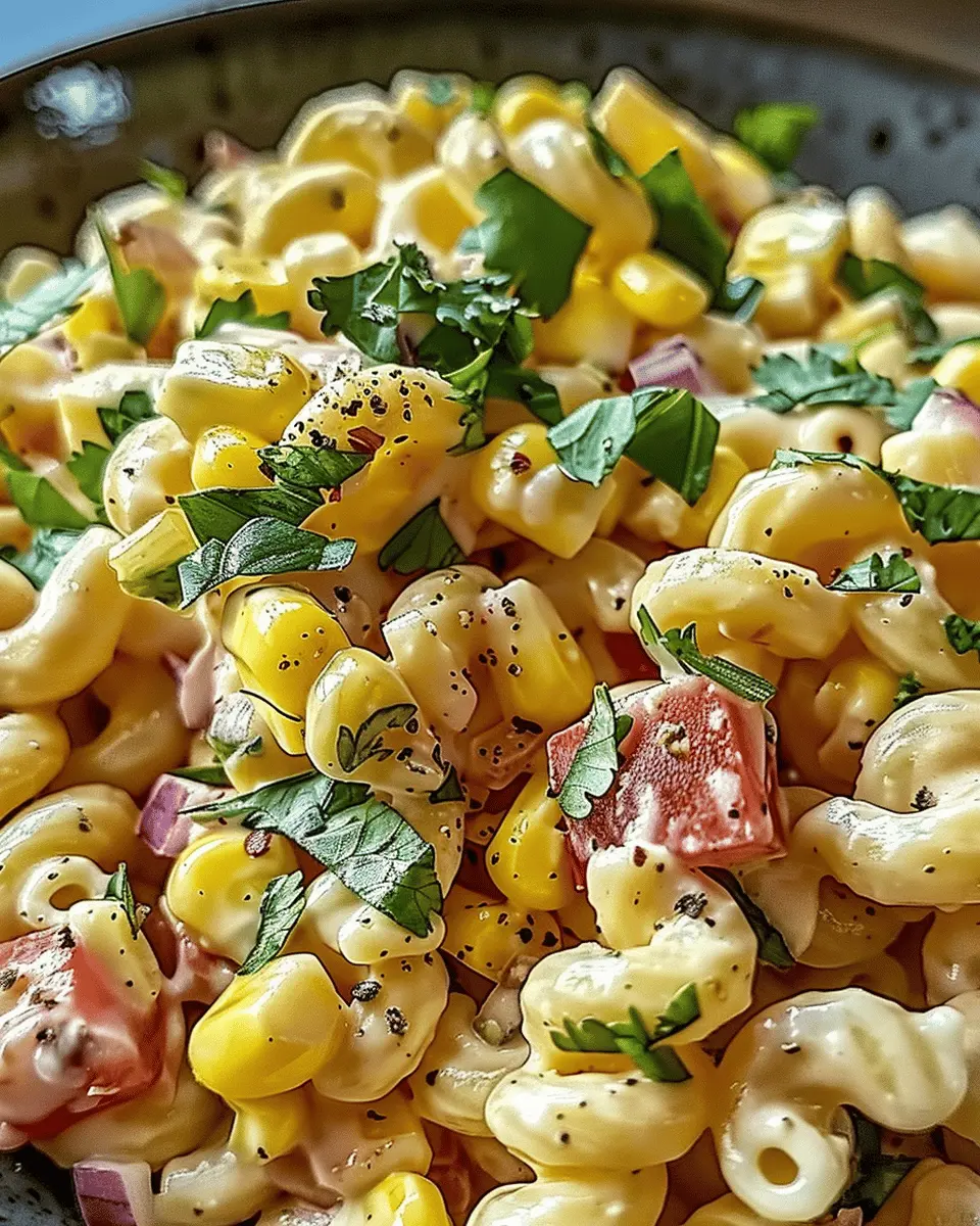 Mexican Street Corn Pasta Salad: Easy & Flavorful Twist for Everyone