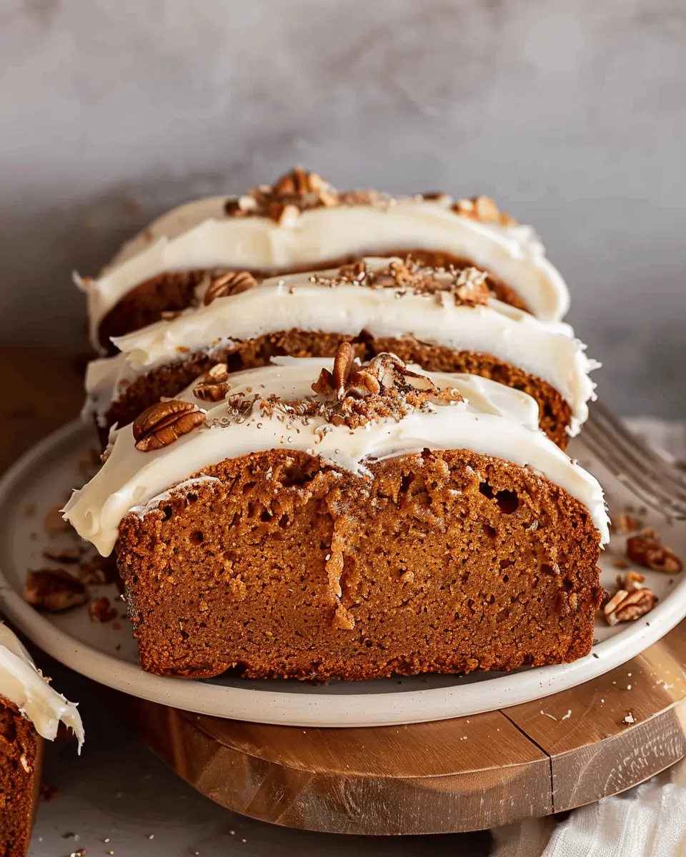 Pumpkin Bread with Cream Cheese Frosting: The Best Autumn Treat
