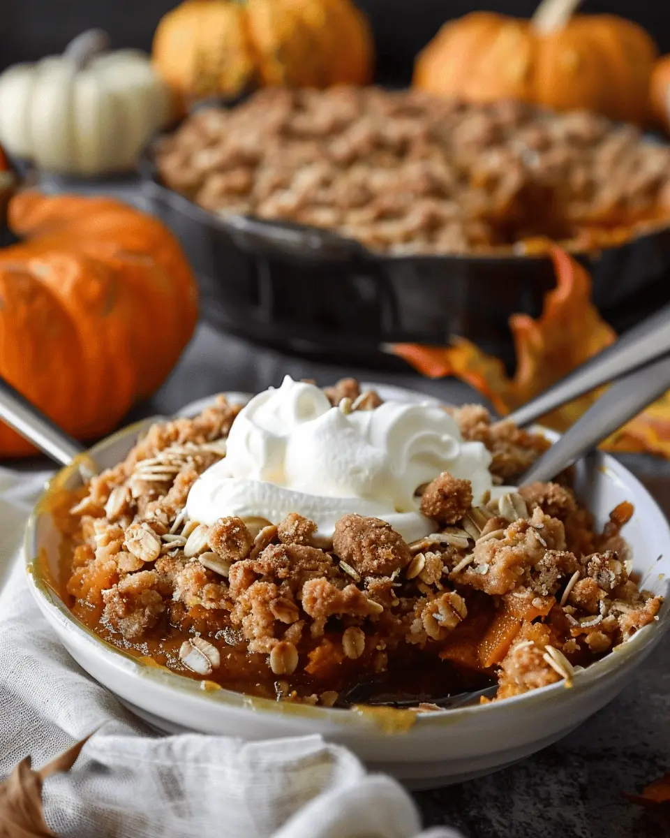 Pumpkin Crisp: The Best Fall Dessert You’ll Love to Make
