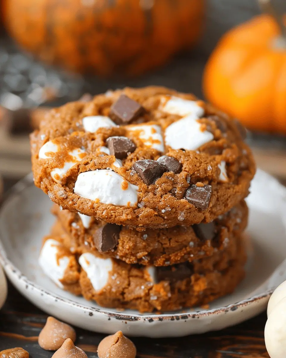 Pumpkin S’mores Cookies: Easy Indulgence for Fall Baking