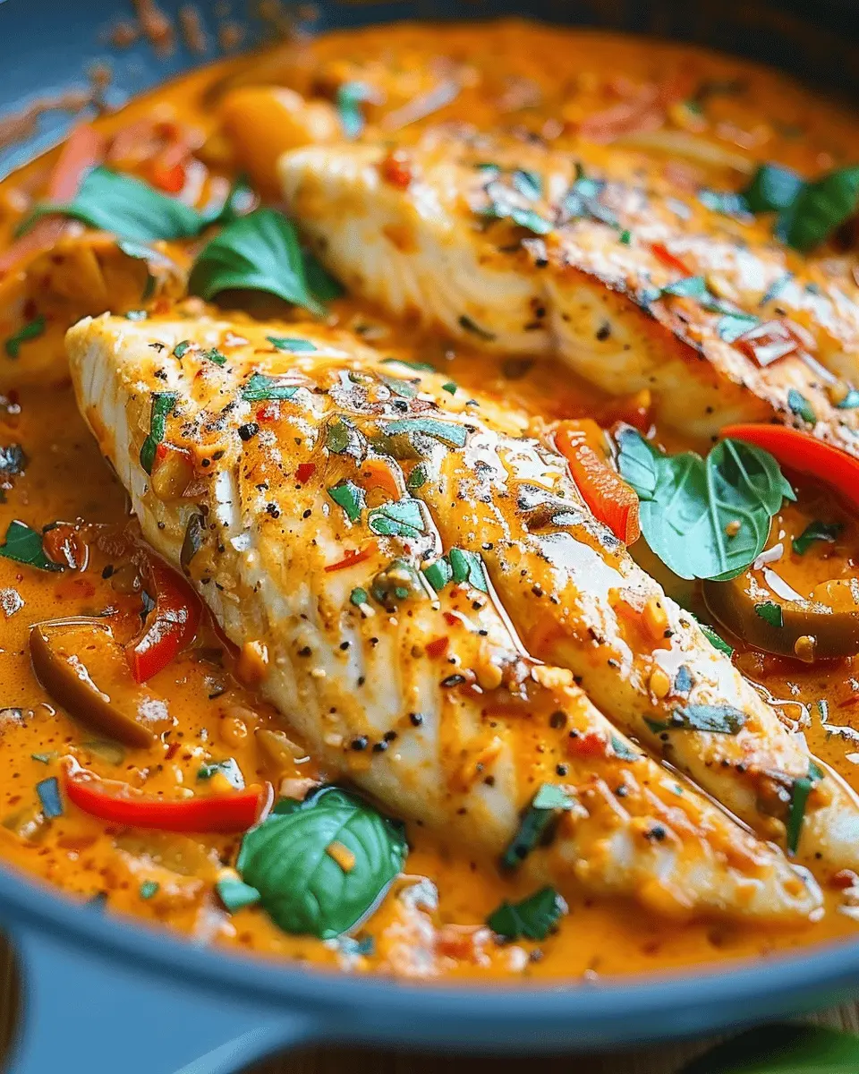 Tilapia in Roasted Pepper Sauce: Best Easy Recipe for Home Cooks