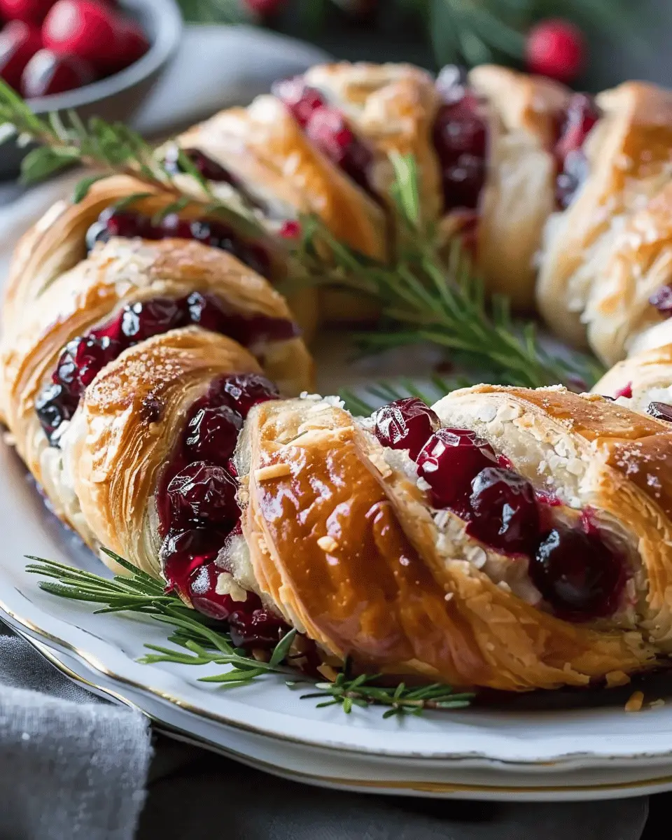 Turkey Cranberry Crescent Ring: Easy and Delicious Holiday Delight