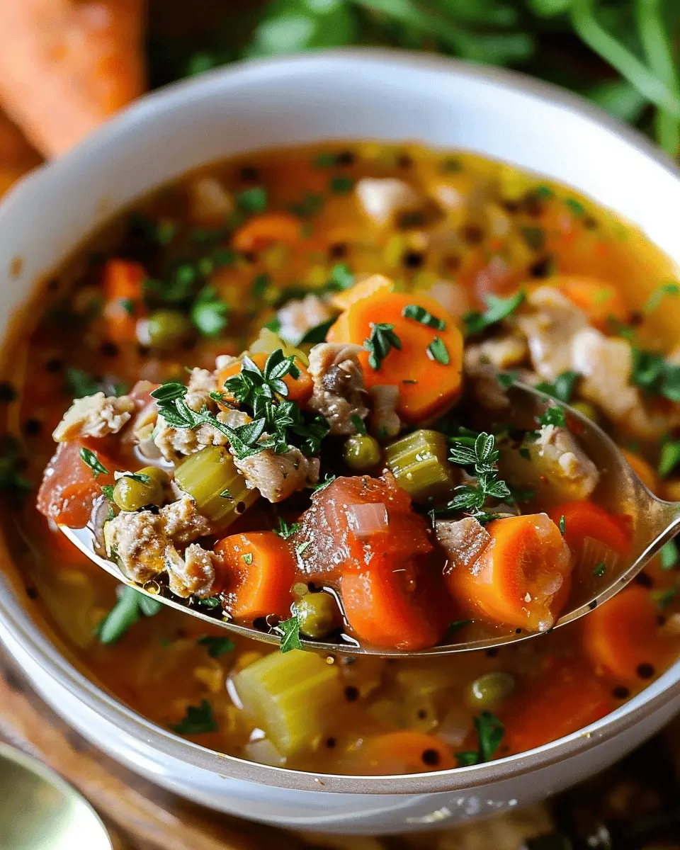 Turkey vegetable soup: Easy, hearty comfort in every bowl