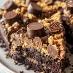 peanut butter cup dump cake