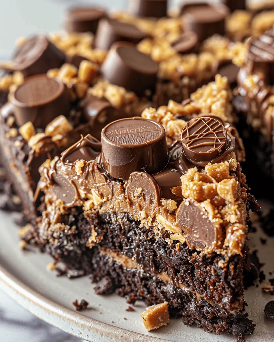 Peanut Butter Cup Dump Cake: Indulgent Easy Dessert Delight