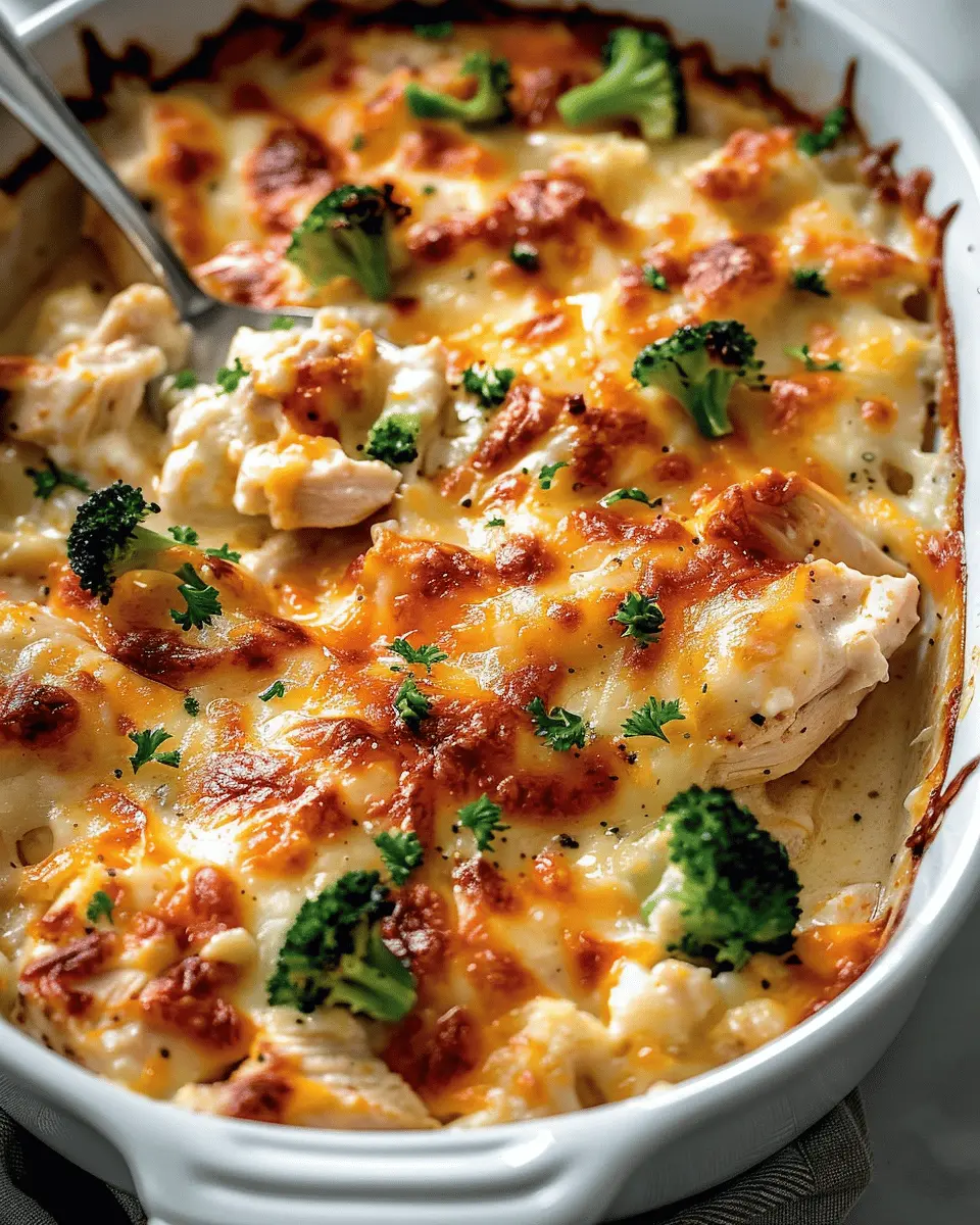 Easy Low Carb Chicken Casserole with Turkey Bacon Delight