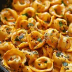 One-Pot Spicy Garlic Butter Chicken Tortellini