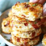 Maple Bacon Cheddar Biscuits