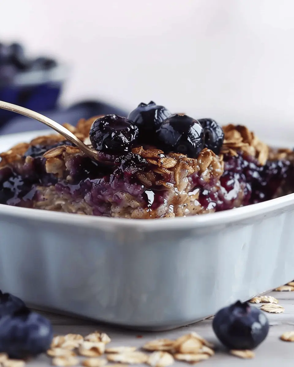 Blueberry Baked Oatmeal Recipe: A Healthy, Indulgent Breakfast Delight