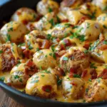 Cheesy Breakfast Potatoes