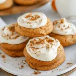 Soft Pumpkin Cookies with Cream Cheese Frosting