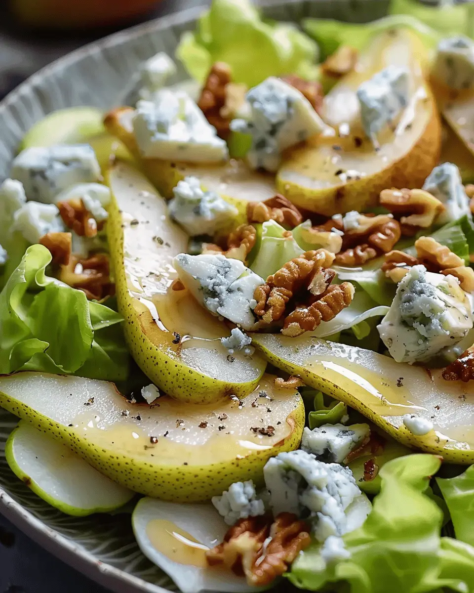 Barefoot Contessa Pear and Blue Cheese Salad: Easy Yet Elegant Delight