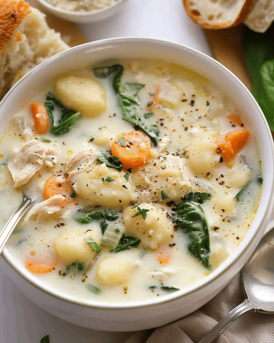 Chicken Gnocchi Soup: A Cozy, Creamy Delight for Your Soul