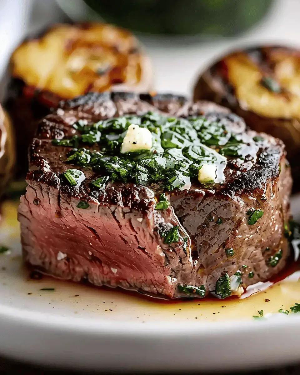 Filet Mignon with Garlic Herb Butter: Your Indulgent Dinner Delight