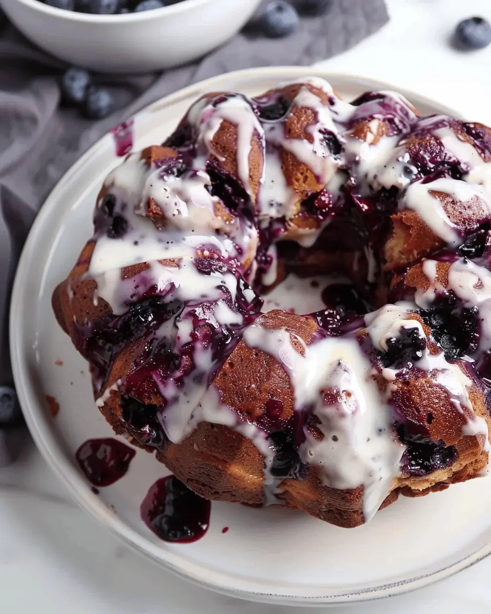 Blueberry Monkey Bread: The Easy Indulgence You Can’t Resist