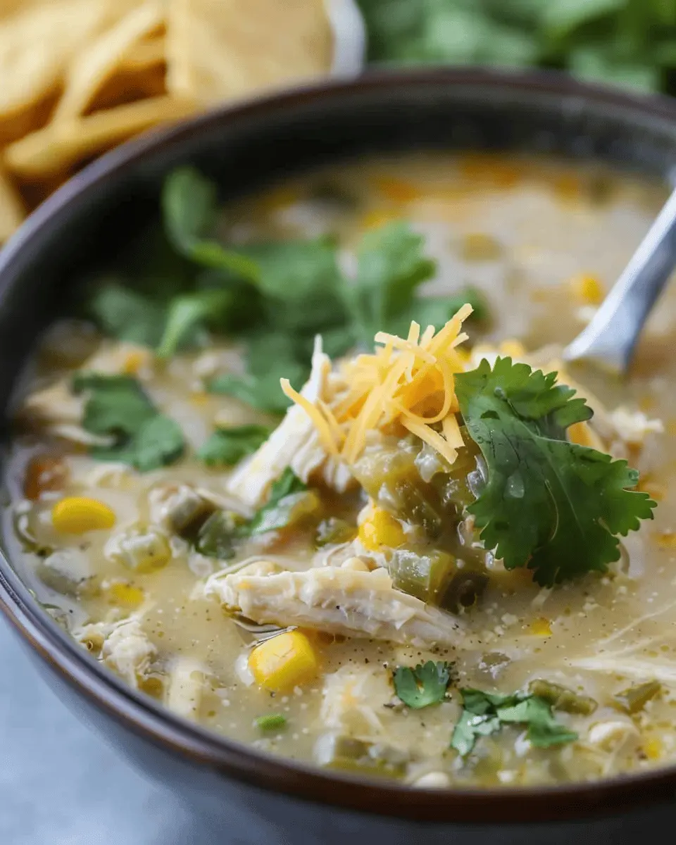 Green Chile Chicken Enchilada Soup: Easy Comfort in a Bowl