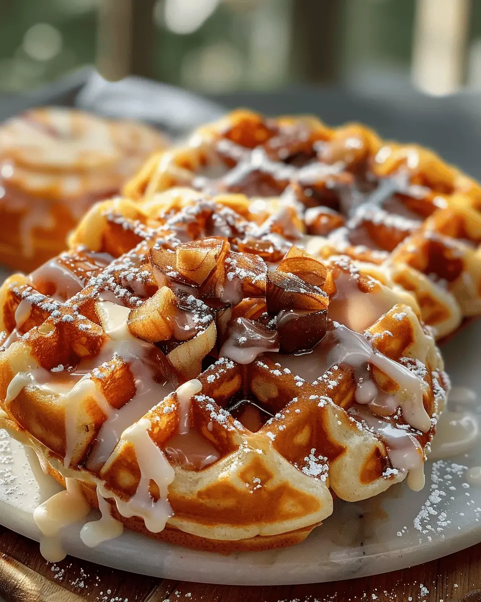 Apple Fritter Waffle Donuts: The Best Indulgent Treats at Home