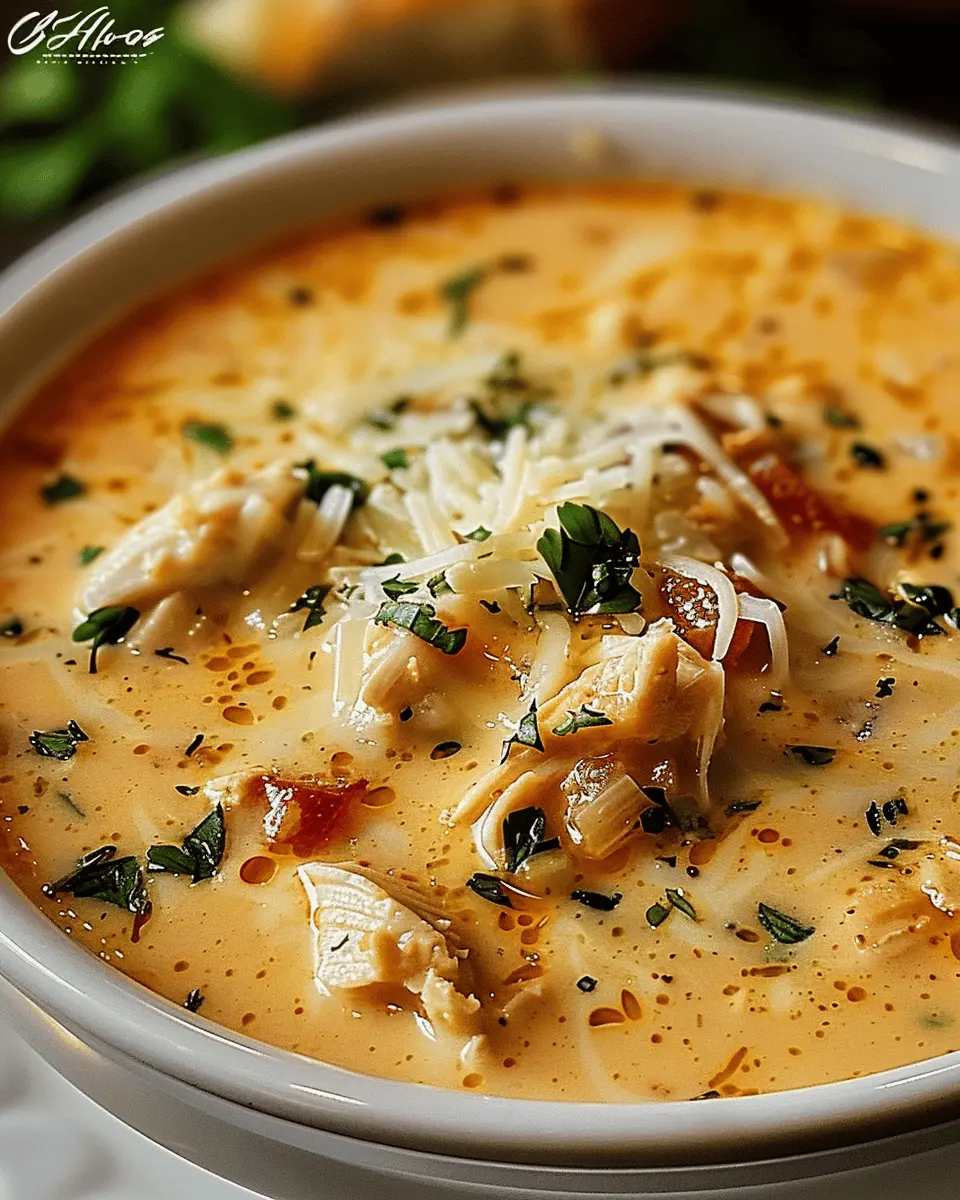 Crock Pot Creamy Chicken Parmesan Soup: Easy Comfort Food Delight