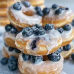 Baked Blueberry Donuts