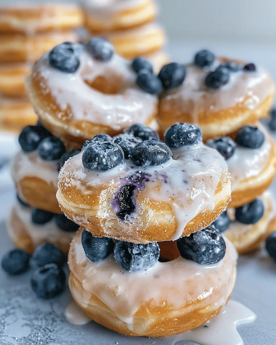 Baked Blueberry Donuts: Easy Homemade Treat for Everyone