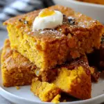 Cinnamon Honey Butter Sweet Potato Cornbread