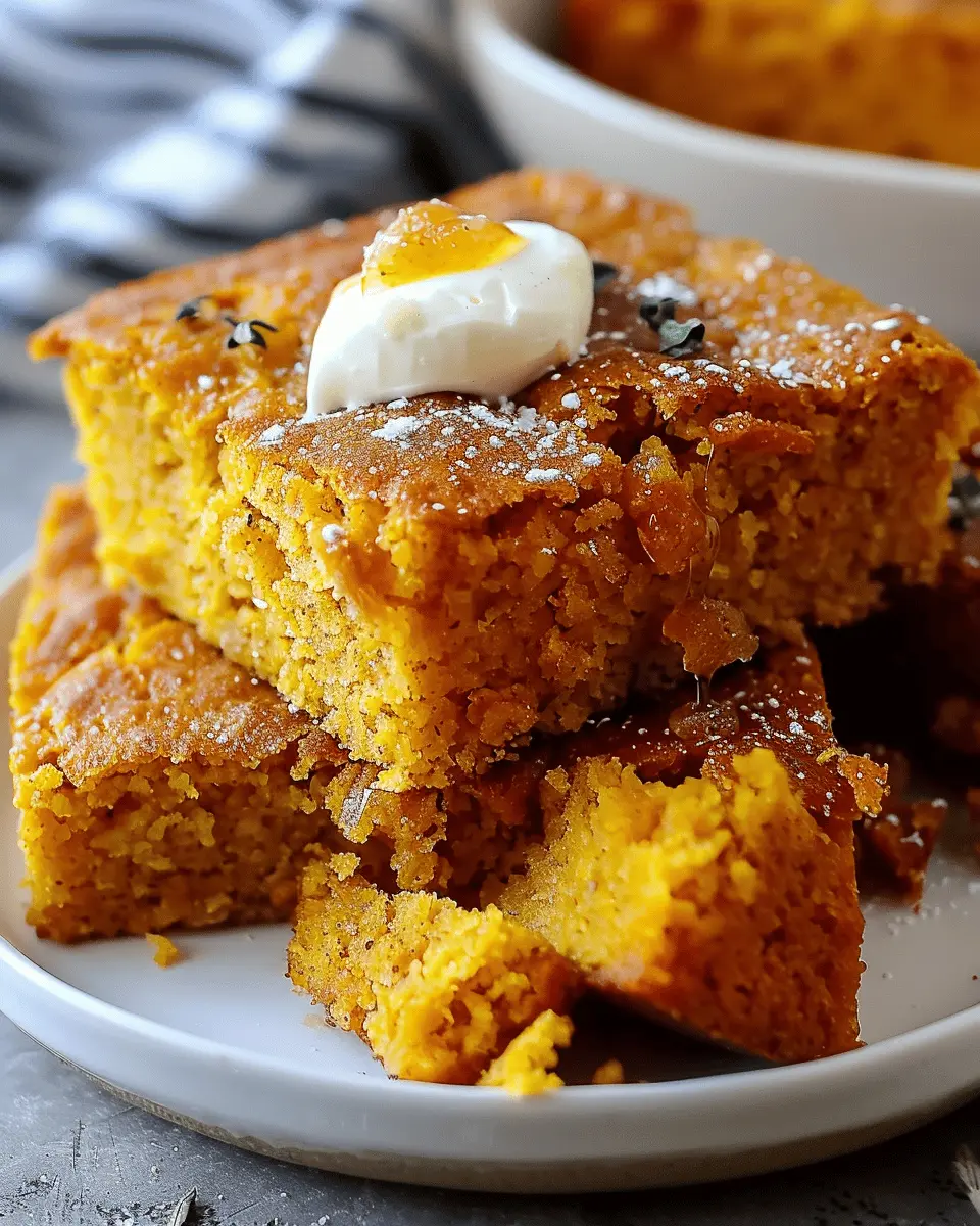 Cinnamon Honey Butter Sweet Potato Cornbread: The Best Comfort Food