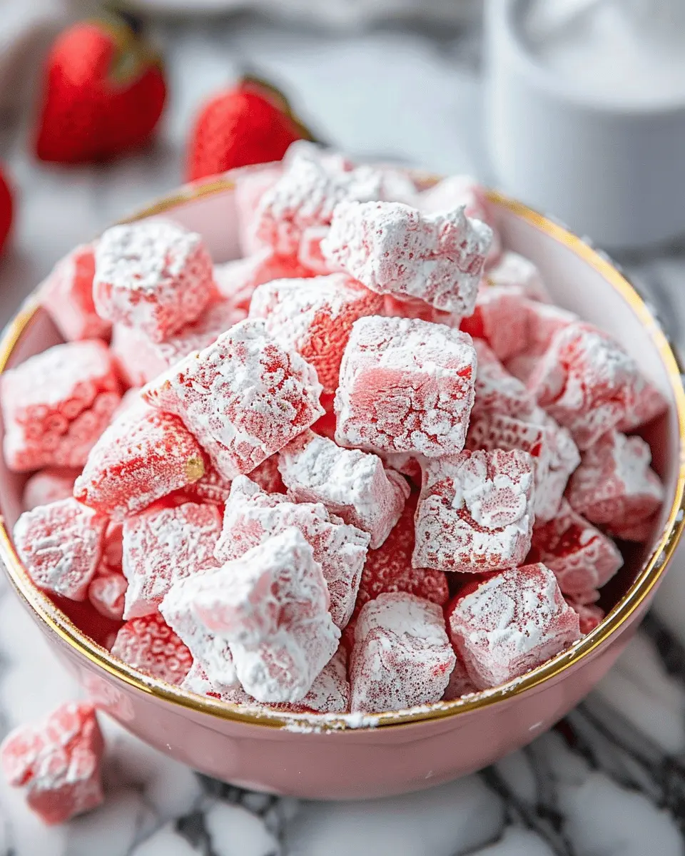 Strawberry Shortcake Puppy Chow: The Easy Indulgence You’ll Love