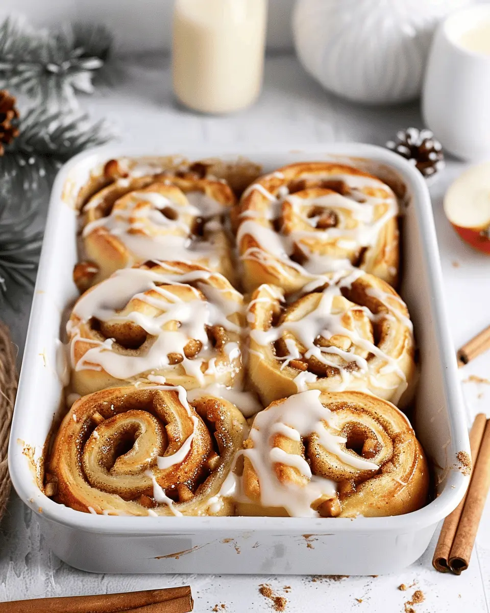 Soft-Baked Apple Cinnamon Rolls: The Best Comfort Food Treat