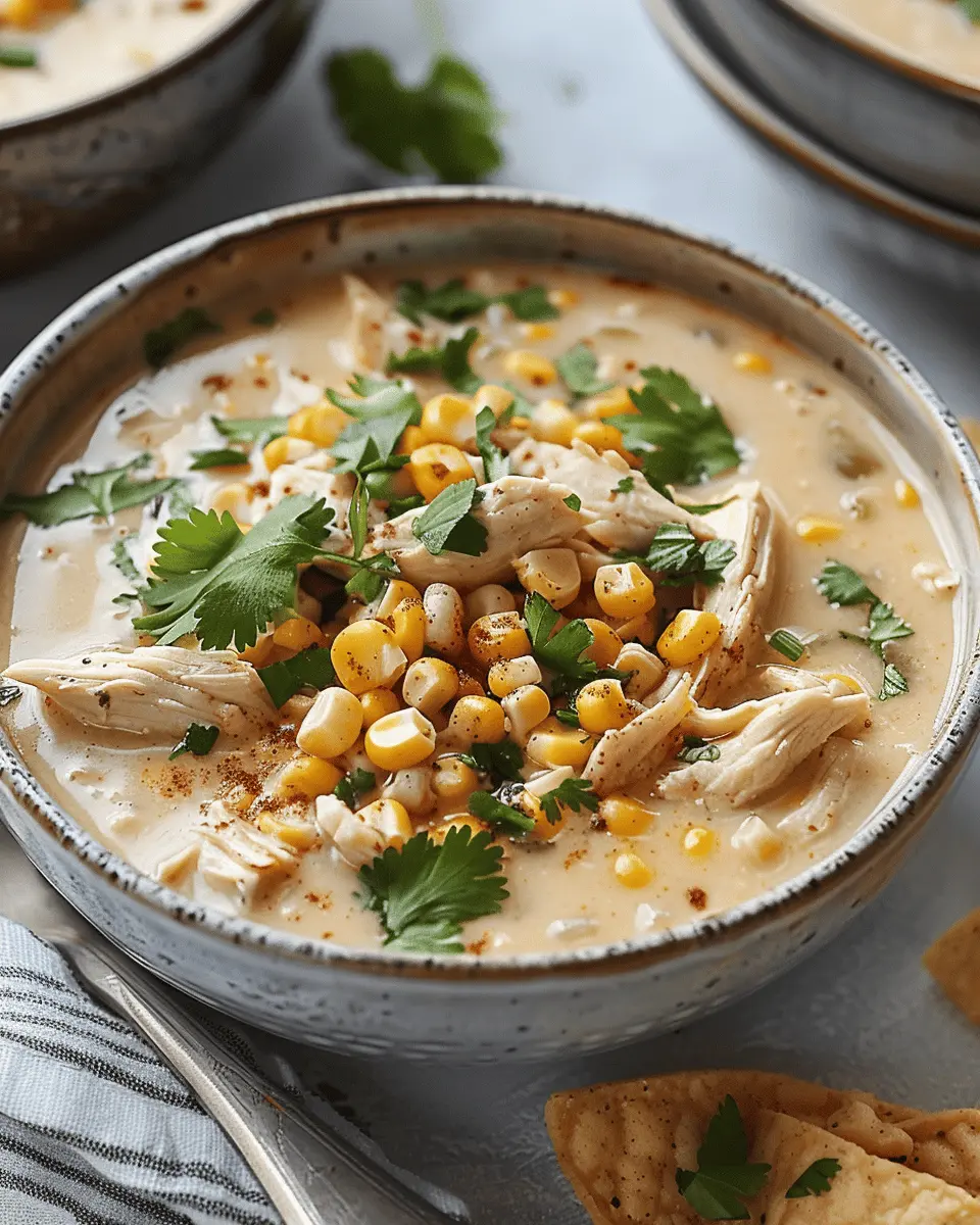 Mexican Street Corn White Chicken Chili Recipe: The Best Comfort Dish