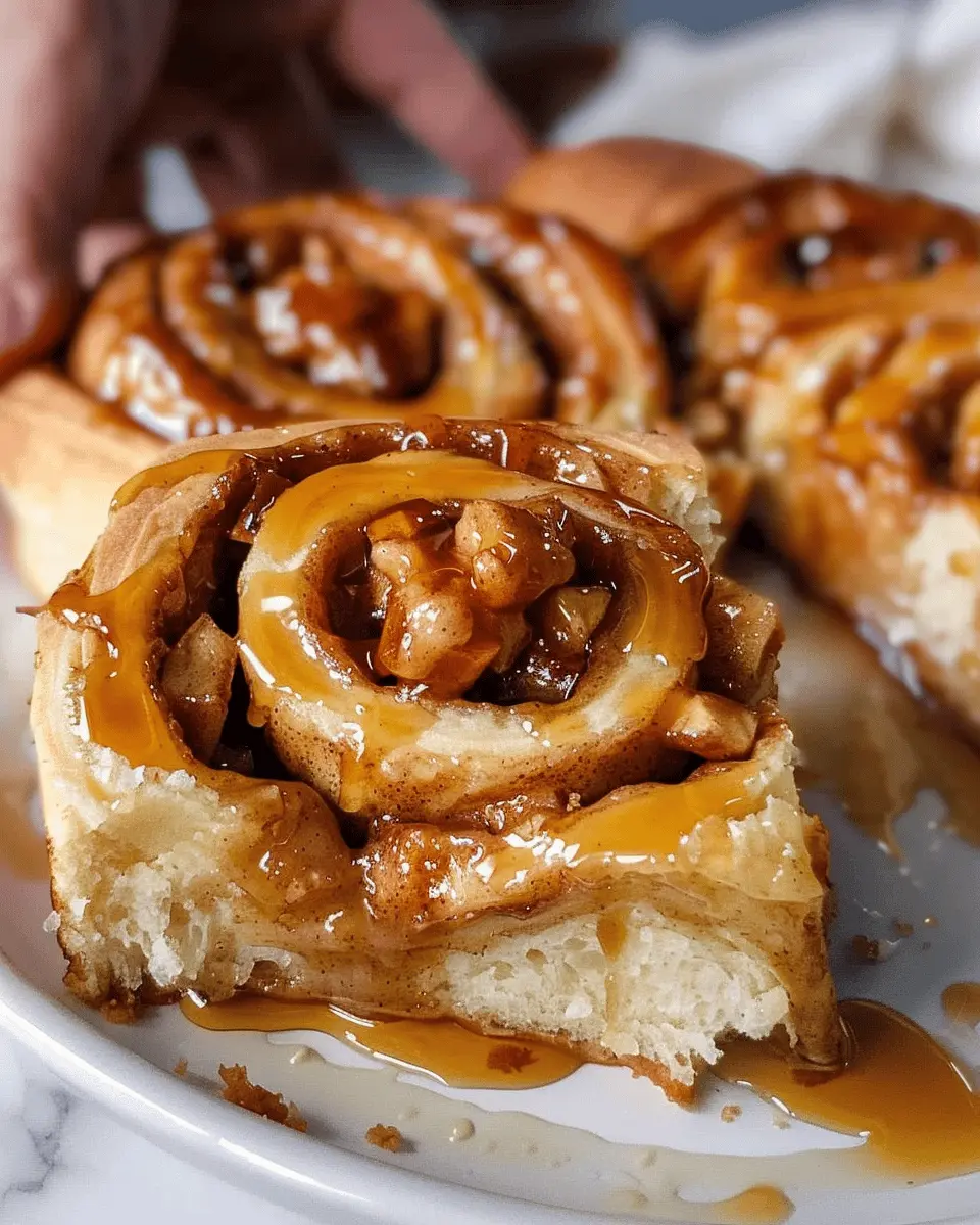 Caramel Apple Cinnamon Rolls: The Best Indulgent Treat at Home