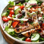 Greek Salad with Chicken