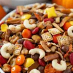Sweet and Salty Fall Snack Mix