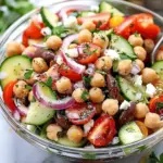Greek Chickpea Salad Recipe