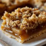 Salted Caramel Apple Crumble Bars Fall Treat
