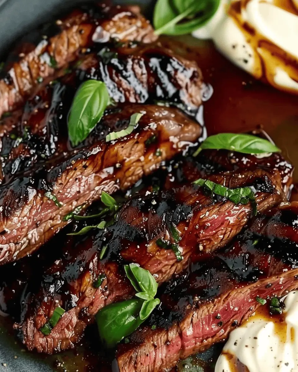 Balsamic Flank Steak: Easy Recipe for Juicy Flavorful Meals