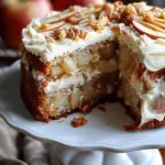 Fresh Apple Cake with Dreamy Cream Cheese Frosting
